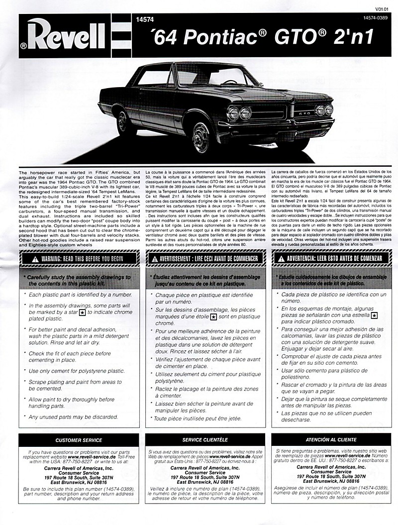 ´64 Pontiac GTO 2´n1