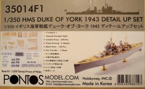 HMS Duke of York 1943 Detail Up Set