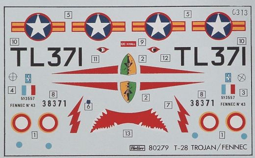 Heller - North American T-28 Trojan (Fennec)
