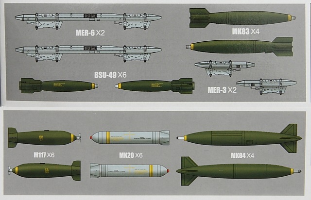 Trumpeter - US Aircraft Weapons - Bombs