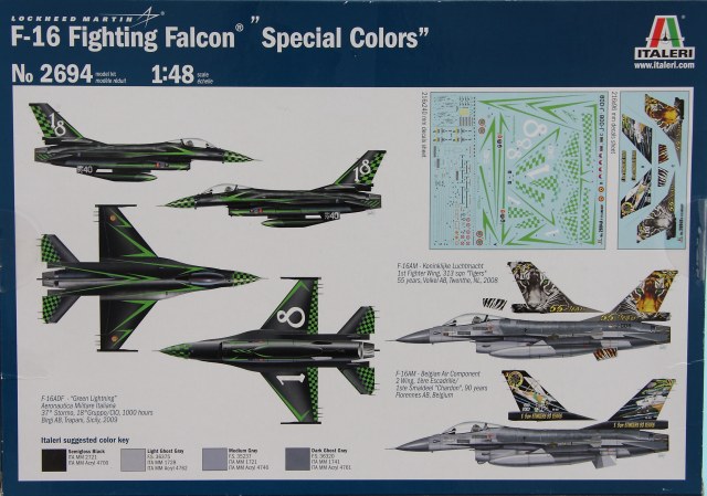 Italeri - F-16 Fighting Falcon "Special Colors"