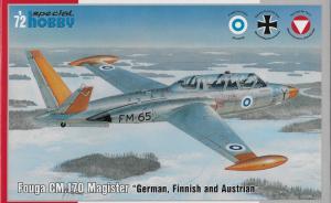 : Fouga CM.170 Magister German, Finnish and Austrian