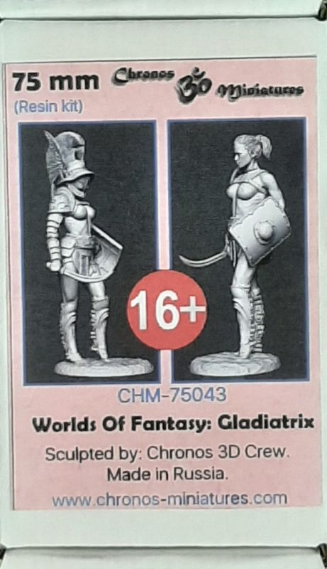 Chronos Miniatures - Worlds of Fantasy: Gladiatrix