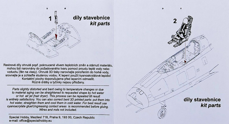 Special Hobby - SMB-2 Super Mystère Seat