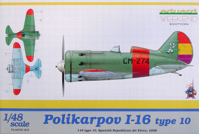 Eduard Bausätze - Polikarpov I-16 type 10