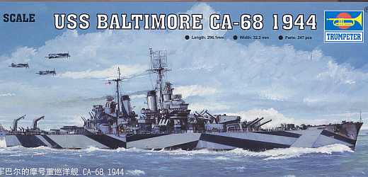Trumpeter - USS Baltimore CA-68 1944