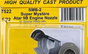 Kit-Ecke: SMB-2 Super Mystère Atar 9B Exhaust Nozzle