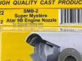 SMB-2 Super Mystère Atar 9B Exhaust Nozzle von CMK