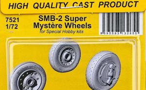 Detailset: SMB-2 Super Mystère Wheels