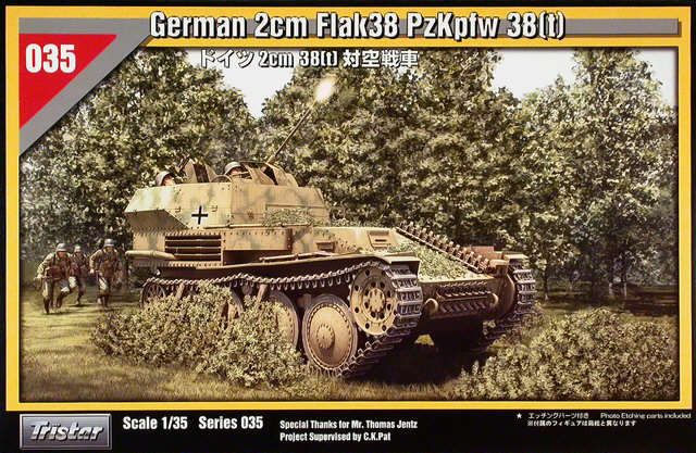 Tristar - German 2cm Flak 38 PzKpfw 38(t)