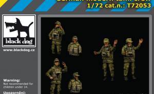 German modern tank crew