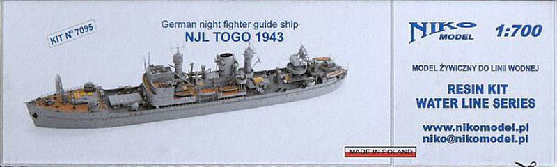 Niko Model - German night fighter guide ship NJL Togo 1943