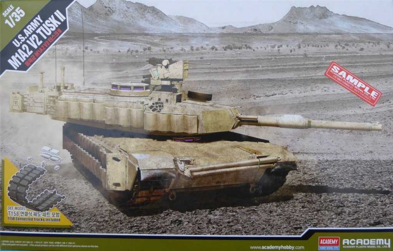 Academy - M1A2 Abrams SEP V2 TUSK II