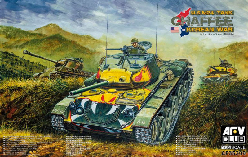 AFV Club - M24 Tank Chaffee (Koreakrieg 1950-1953)