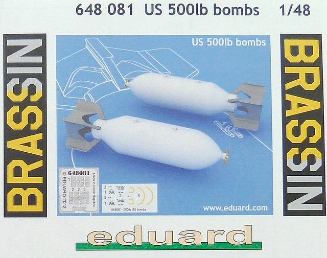 Eduard Brassin - US 500lb bombs