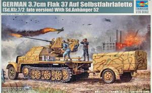 : Sd.Kfz. 7/2 with 3,7cm Flak 37 (late) & Sd.Anhänger 52