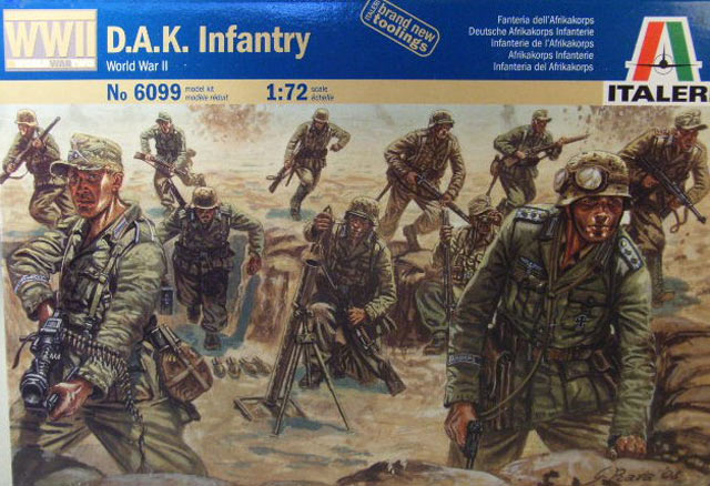 Italeri - D.A.K. Infantry