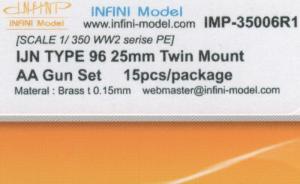 : IJN TYPE 96 25mm Twin Mount AA Gun Set