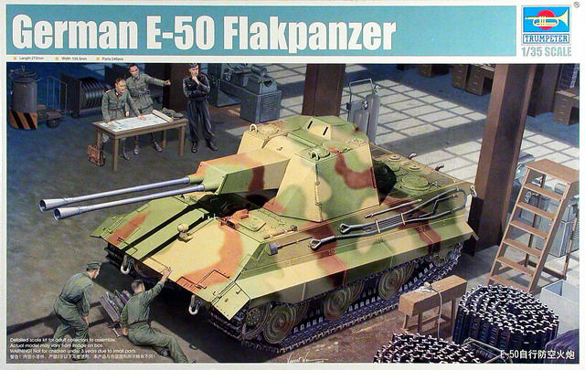 Trumpeter - German E-50 Flakpanzer