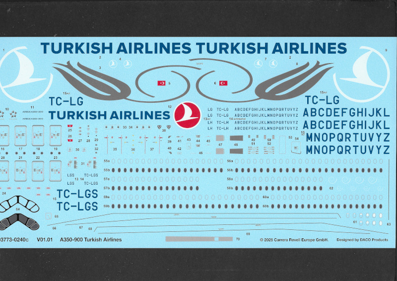 Revell - Airbus A350-900 Turkish Airlines