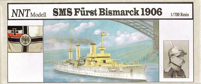 NNT Modell+Buch - SMS Fürst Bismarck 1906