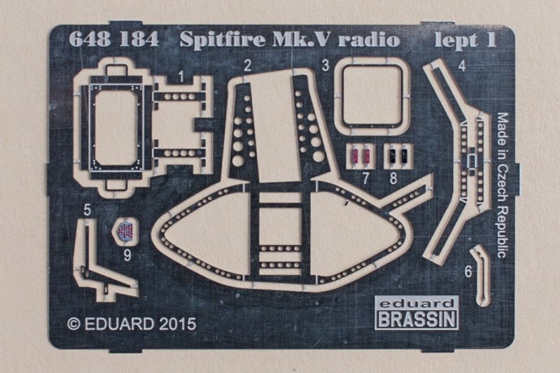 Eduard Brassin - Spitfire Mk.V radio compartment