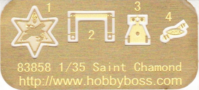 HobbyBoss - French Saint-Chamond Heavy Tank - Medium