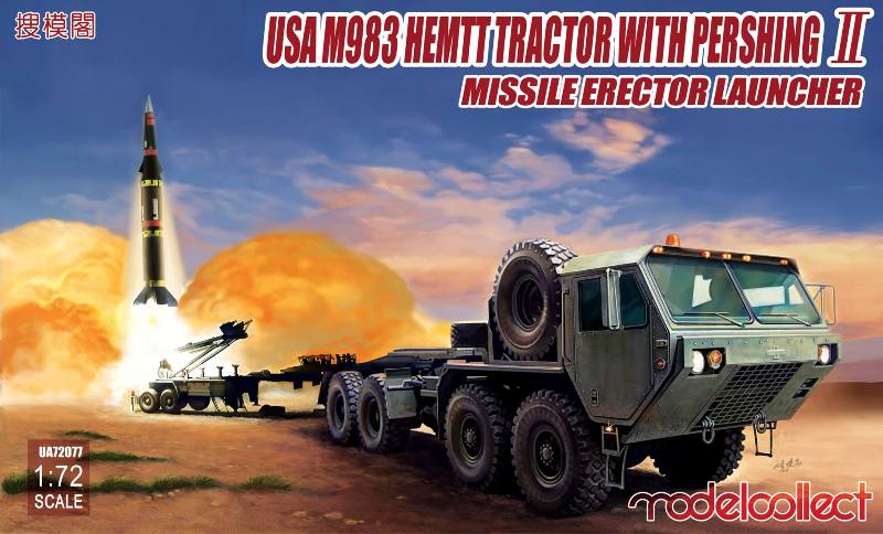 Modelcollect - US M983 HEMTT Tractor - Pershing II Missile Erector Launcher