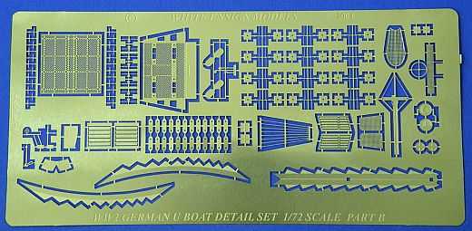 White Ensign Models - Fotoätzteilesatz für Revell U-Boot VII C