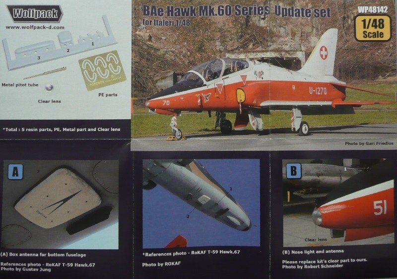 Wolfpack Design - Bae Hawk Mk.60 Series Update Set
