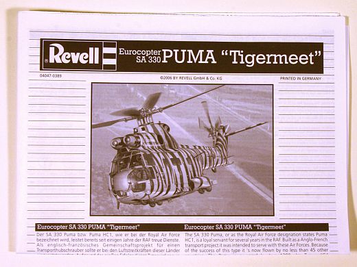 Revell - Eurocopter SA 330 Puma "Tigermeet"