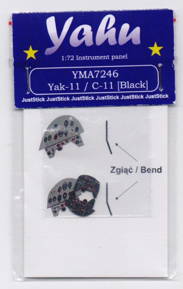 Yahu Models - Yak-11/C-11 (Black)