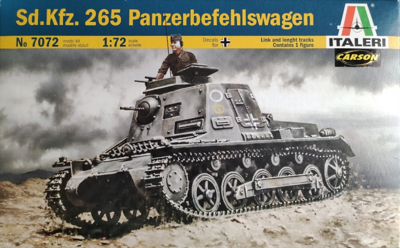 Italeri - Sd. Kfz. 265 Panzerbefehlswagen  