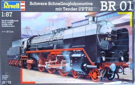 Revell - Schwere Schnellzuglokomotive mit Tender - BR 01