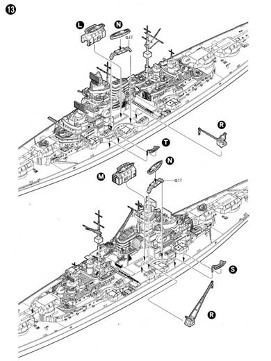 Trumpeter - Schlachtschiff Tirpitz 1944