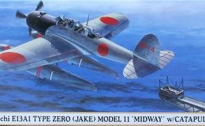 Aichi E13A1 Type Zero (Jake) Model 11 w/Catapult