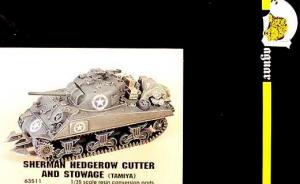 : Sherman Hedgerow Cutter and Stowage