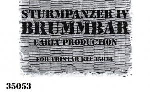 Kit-Ecke: Zimmerit für Stu.Pz. IV „Brummbär“ early