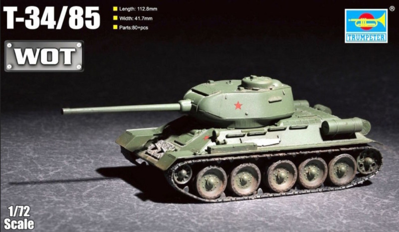 Trumpeter - T-34/85 WOT