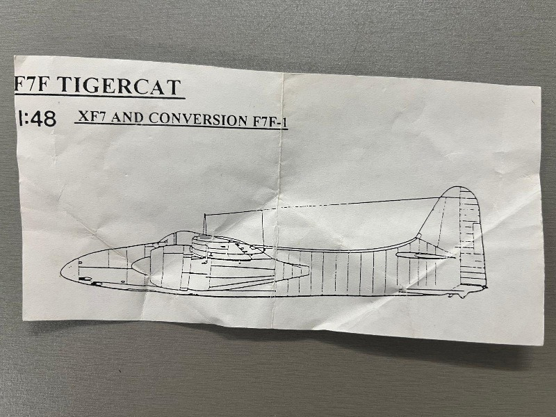 Heritage Aviation Models - Grumman Tigercat Prototype