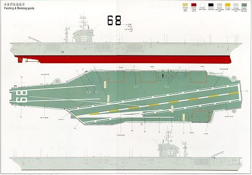 Trumpeter - CVN-68 USS Nimitz 1975