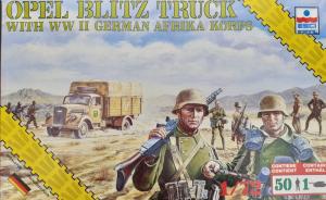 Opel Blitz Truck with WWII German Afrika Korps