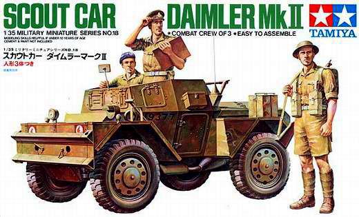 Tamiya - Scout Car Daimler Mk II