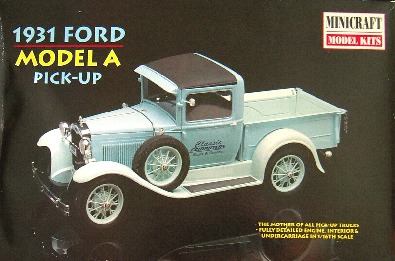 Minicraft Model Kits - 1931 Ford Model A Pickup