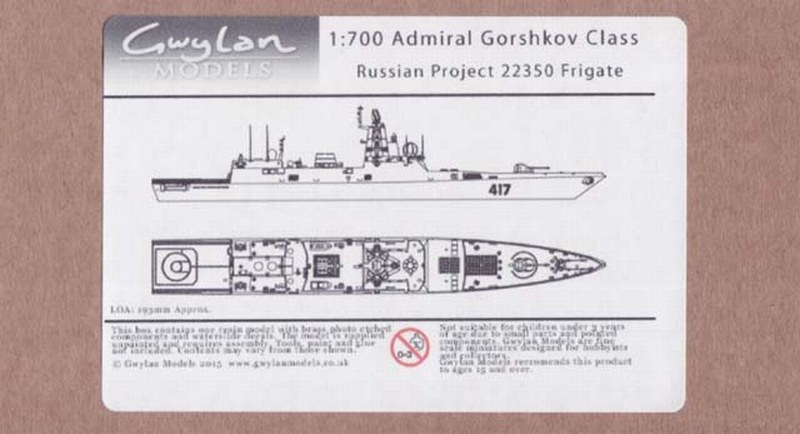 Gwylan Models - Admiral Gorschkov Class