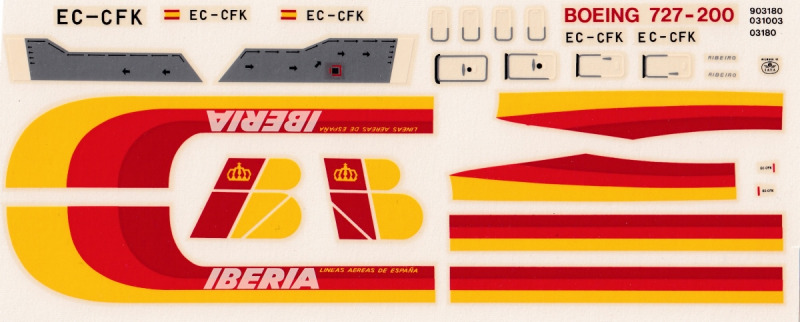 Nach 40 Jahren noch ganz ansehnlich, die Decals