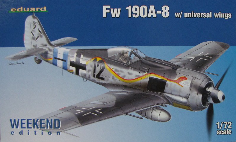 Eduard Bausätze - Fw 190A-8 w/ universal wings