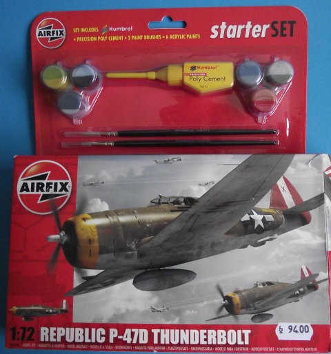 Airfix - Republic P-47D Thunderbolt Starter Set