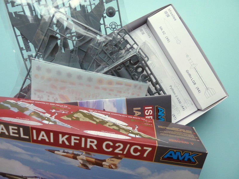 Avantgarde Model Kits - Israel IAI Kfir C2/C7