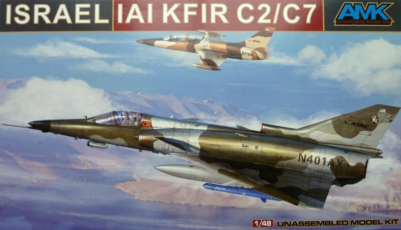 Avantgarde Model Kits - Israel IAI Kfir C2/C7